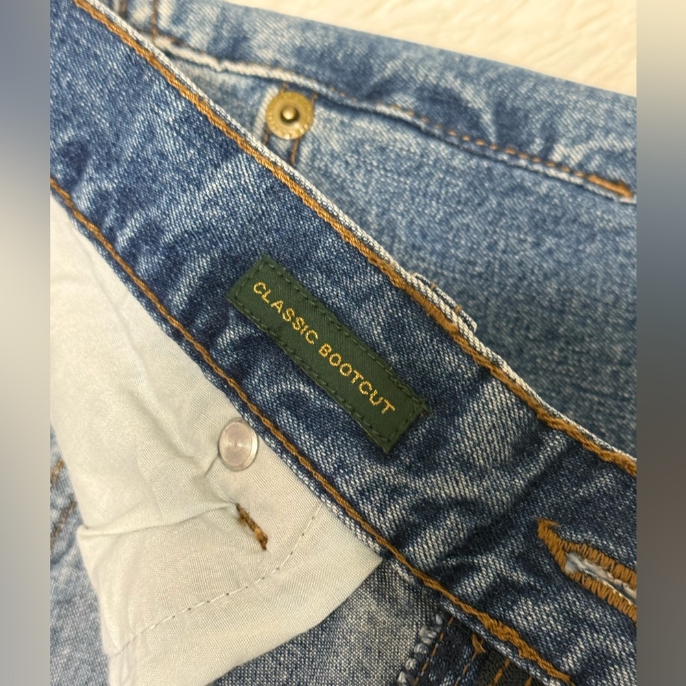 Lauren Ralph Lauren Jean Denim Classic BootCutbVintage High Rise Y2K Blue Size 8 - Picture 14 of 14